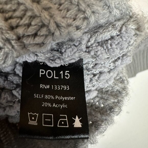 POL Hooded Boucle Sweatshirt Sweater - Picture 5 of 7